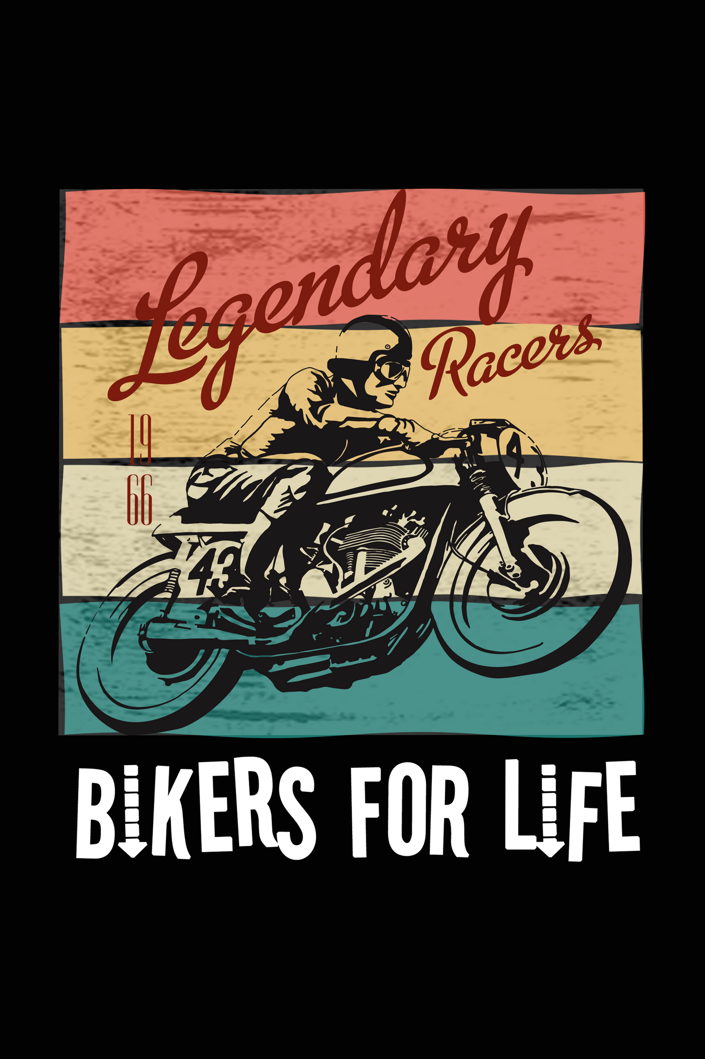 Bikers for life - Creative Hoodies