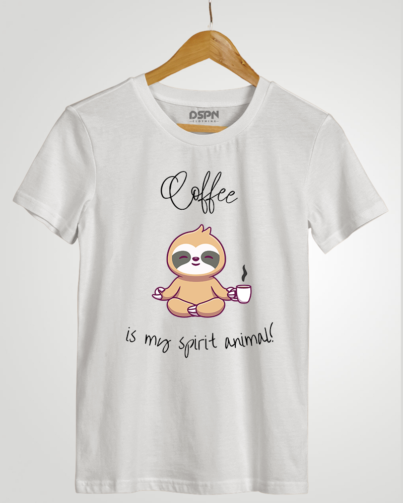 Coffee is my spirit animal Classic Fit T-Shirt
