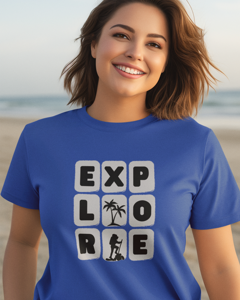 Explore - Unisex 100% Premium cotton T-Shirt
