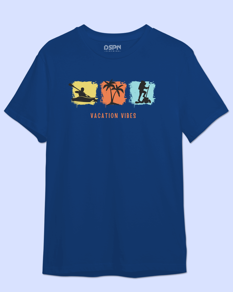 Vacation vibes - Unisex 100% Cotton Yoga T-Shirt