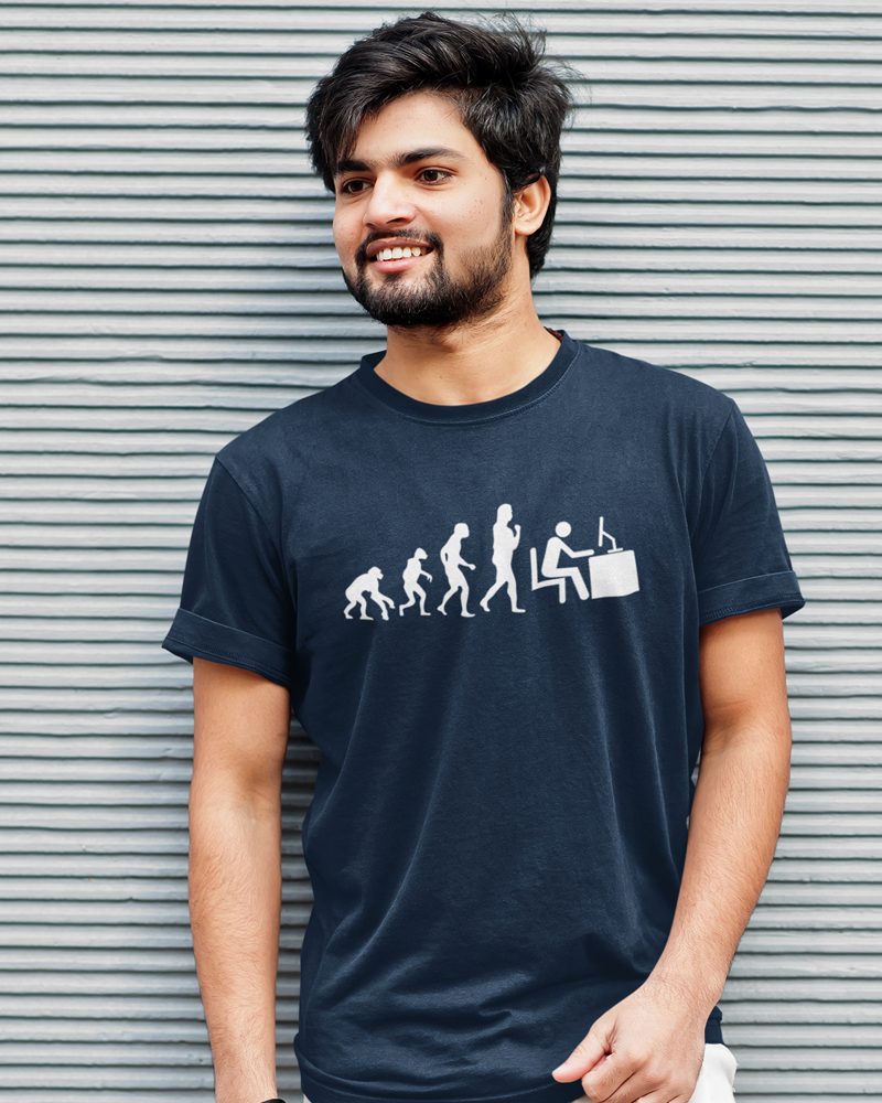 Developer Evolution - Programmer Unisex Premium T-Shirt