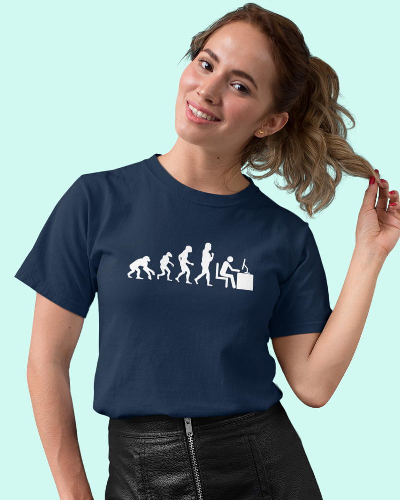 Developer Evolution - Programmer Unisex Premium T-Shirt