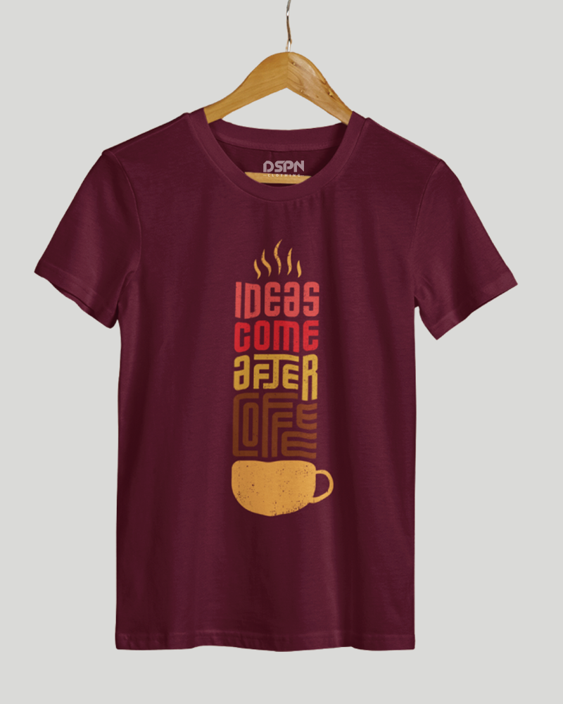 Ideas Come After Coffee Classic Fit T-Shirt