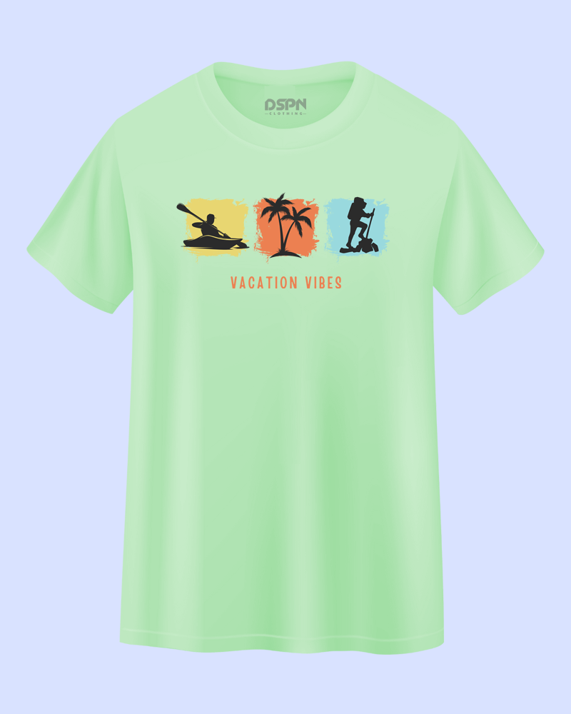 Vacation vibes - Unisex 100% Cotton Yoga T-Shirt