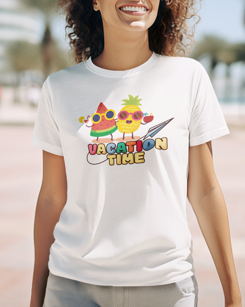 Vacation Time - Unisex 100% Premium cotton T-Shirt