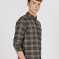 Men's Checks Cotton Regular Fit Shirt MS3