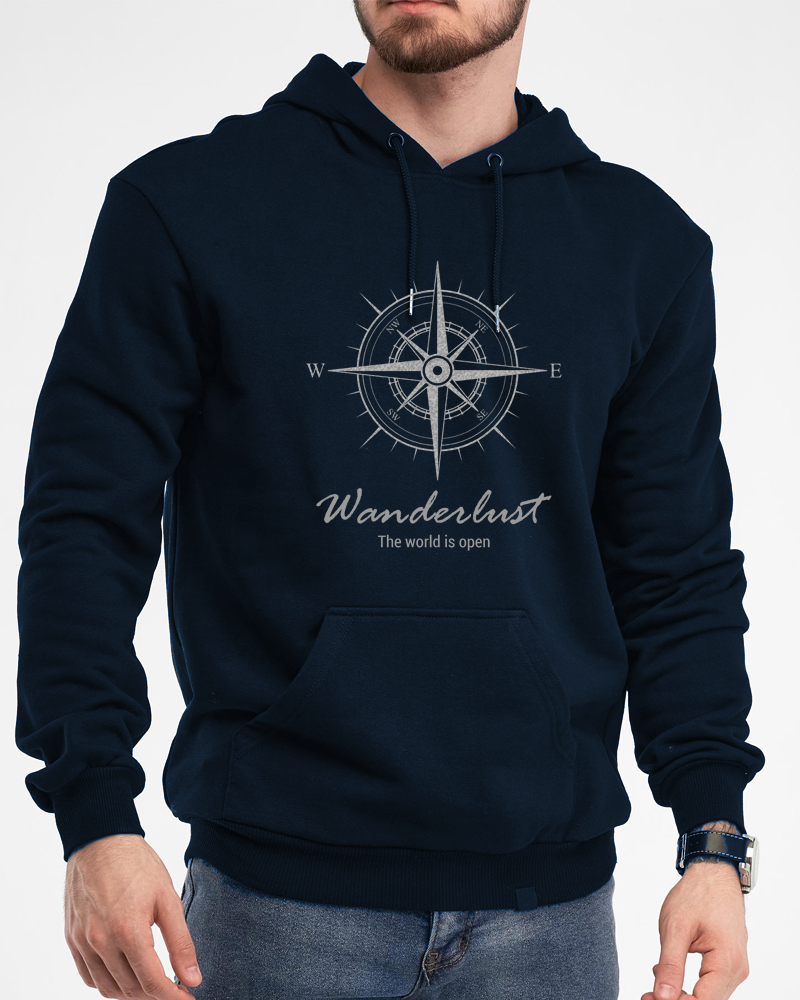 Wanderlust - Premium Men Hoodie