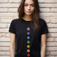 Yoga Chakras - Unisex T-Shirt - Premium cotton Bio washed Half sleeve