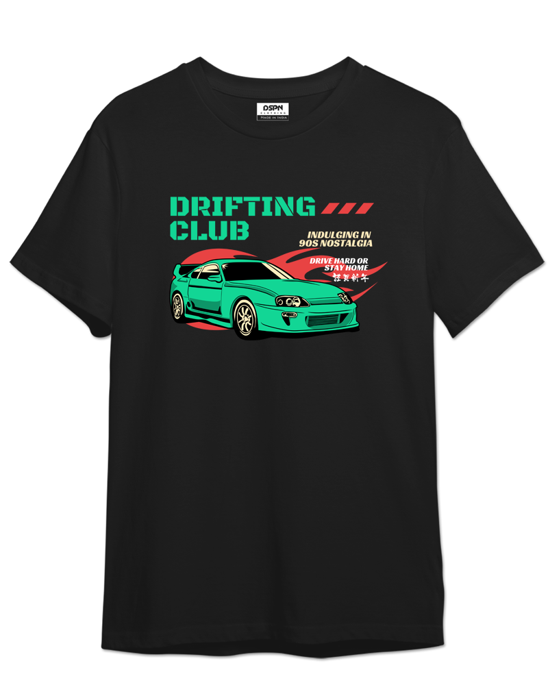 Drifting Club - Premium cotton T-shirt