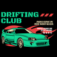 Drifting Club - Premium cotton T-shirt