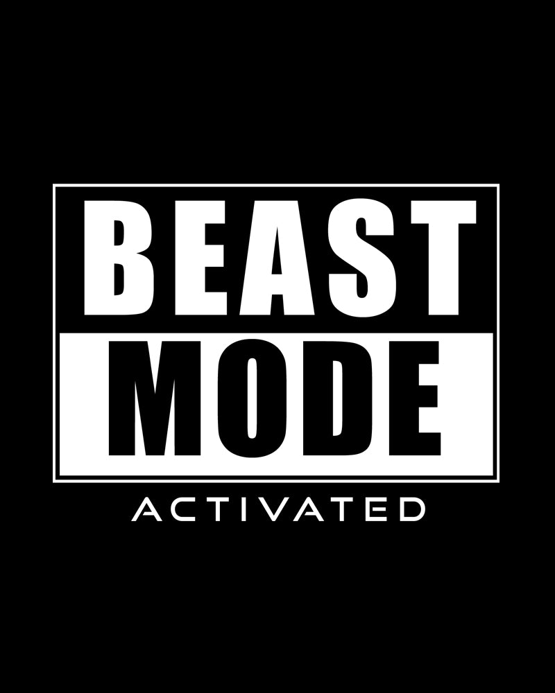 Beast Mode Activated - Men's Black Hoodie