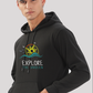 Explorer - Unisex Black Hoodie