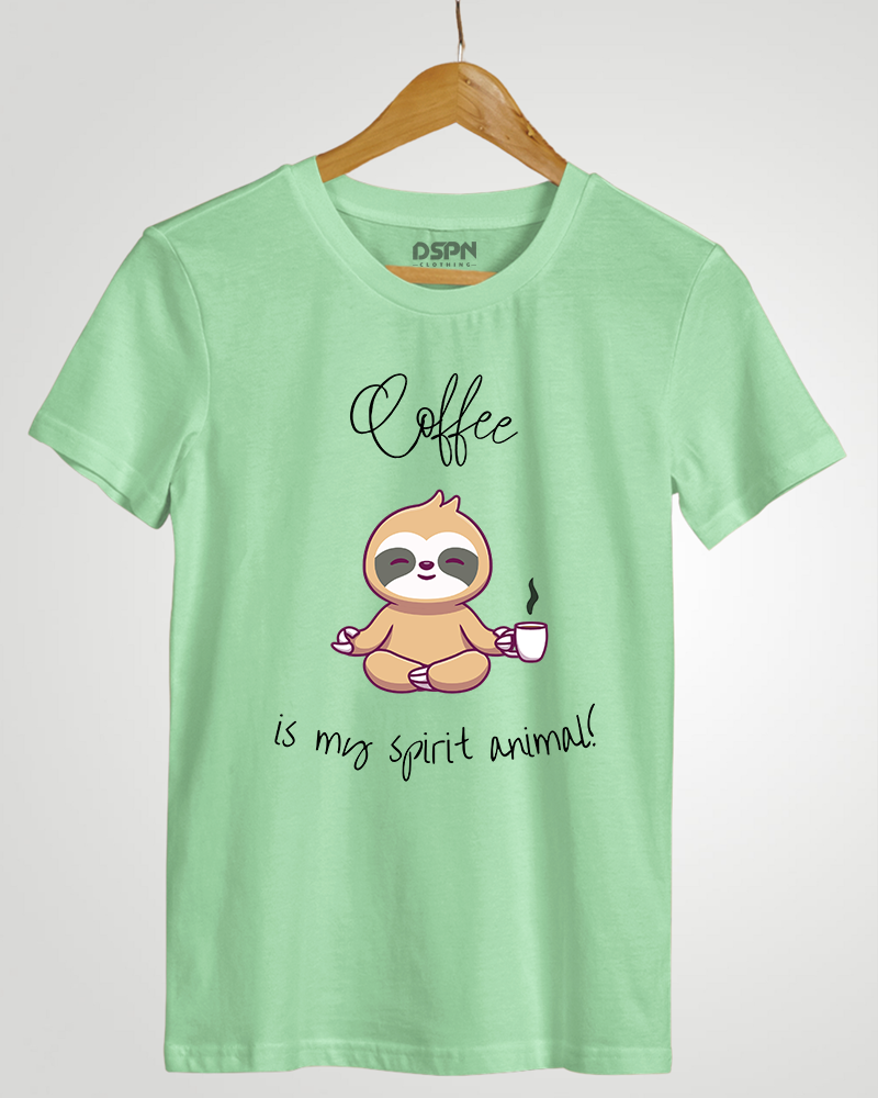 Coffee is my spirit animal Classic Fit T-Shirt