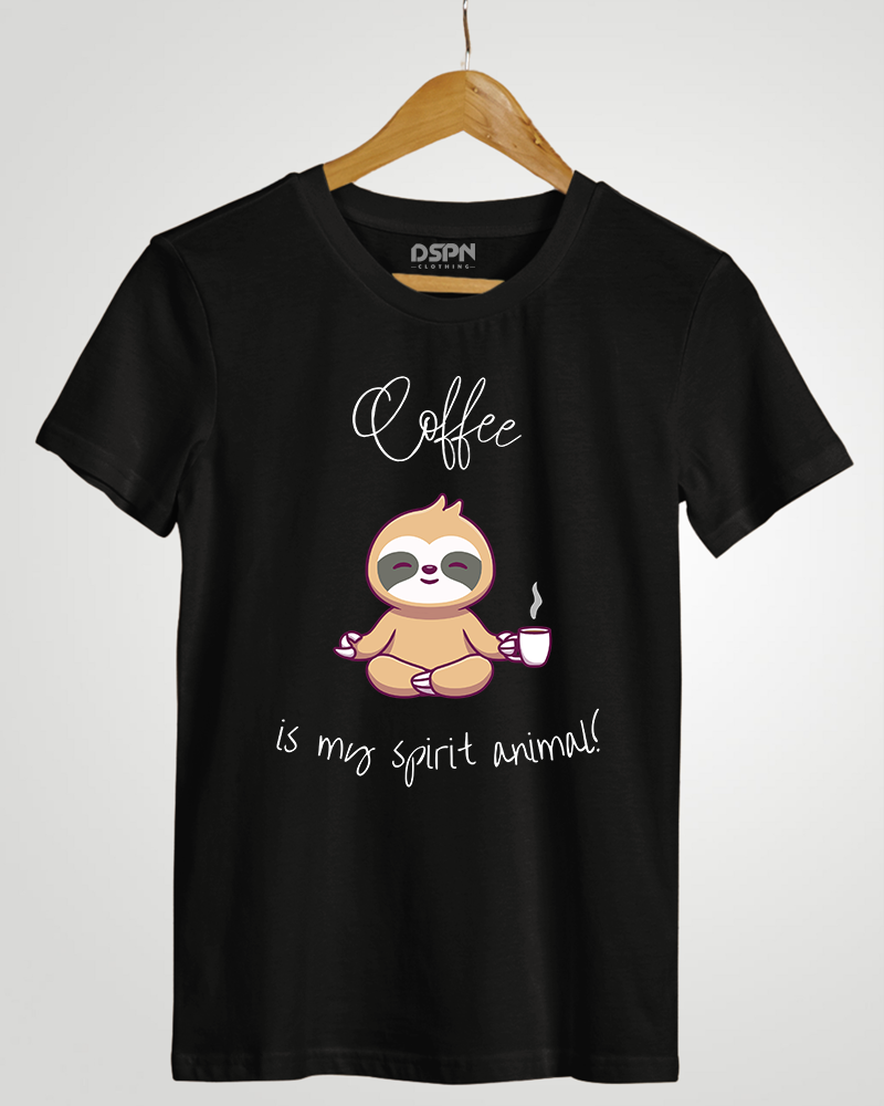 Coffee is my spirit animal Classic Fit T-Shirt
