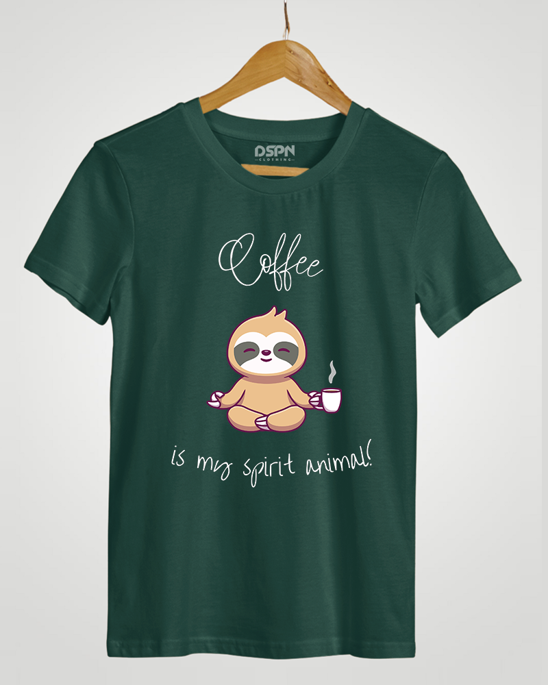 Coffee is my spirit animal Classic Fit T-Shirt