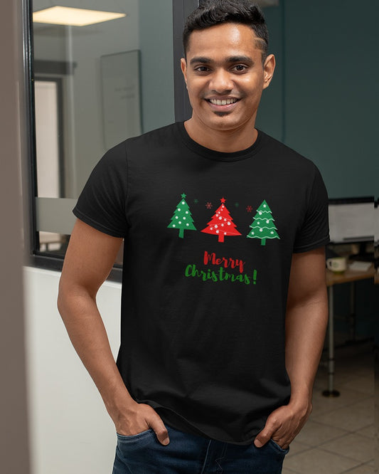 Merry Christmas Tree Classic Fit T-Shirt