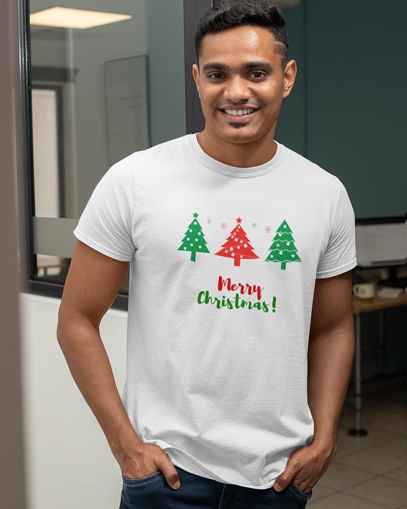 Merry Christmas Tree Classic Fit T-Shirt