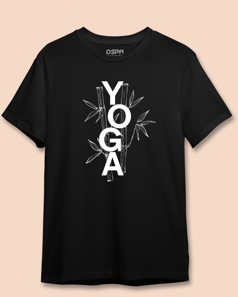 yoga & Tree - Unisex Premium 100% Cotton T-Shirt