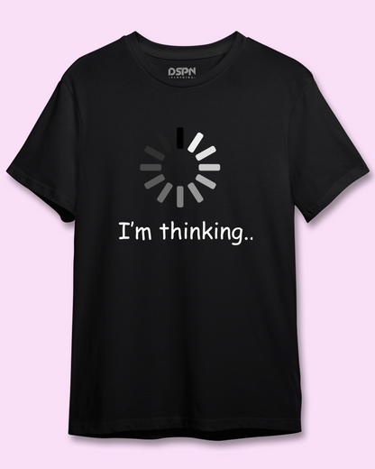 I'm Thinking - Unisex Premium 100% Cotton Programmer T-Shirt