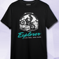 Explorer - Unisex 100% cotton Half sleeves Biker T-Shirt