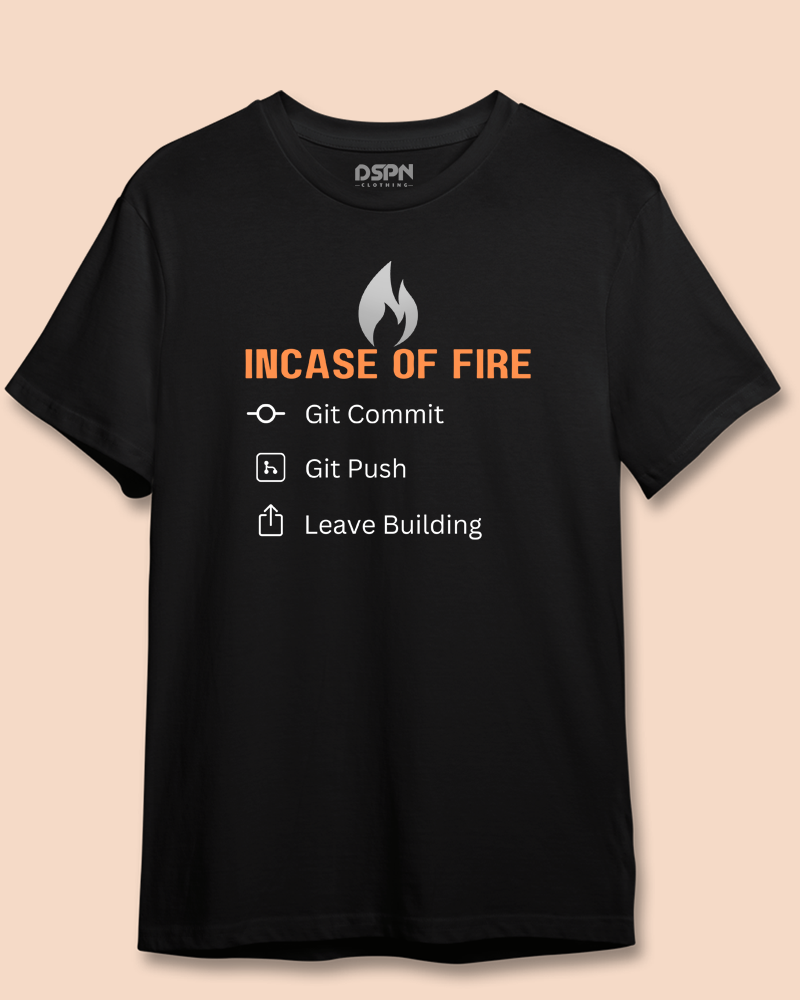 Incase of fire Programmer Unisex Premium T-Shirt