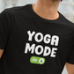 Yoga Mode - ON - Premium unisex cotton T-Shirt