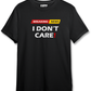 Breaking News - I Don't Care - Premium Cotton Round neck T-Shirt