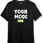 Yoga Mode - ON - Premium unisex cotton T-Shirt
