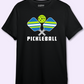 Pickleball - Premium 100% Cotton Round Neck Biker T- Shirt