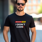 Breaking News - I Don't Care - Premium Cotton Round neck T-Shirt