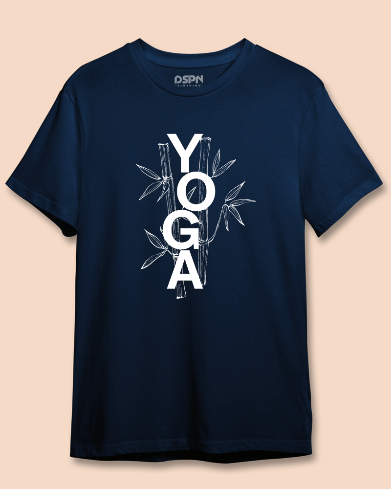 yoga & Tree - Unisex Premium 100% Cotton T-Shirt