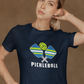 Pickleball - Premium 100% Cotton Round Neck Biker T- Shirt