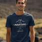 The Mountains are calling i must go - Unisex 100% Premium cotton T-Shirt
