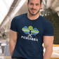 Pickleball - Premium 100% Cotton Round Neck Biker T- Shirt