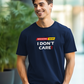 Breaking News - I Don't Care - Premium Cotton Round neck T-Shirt