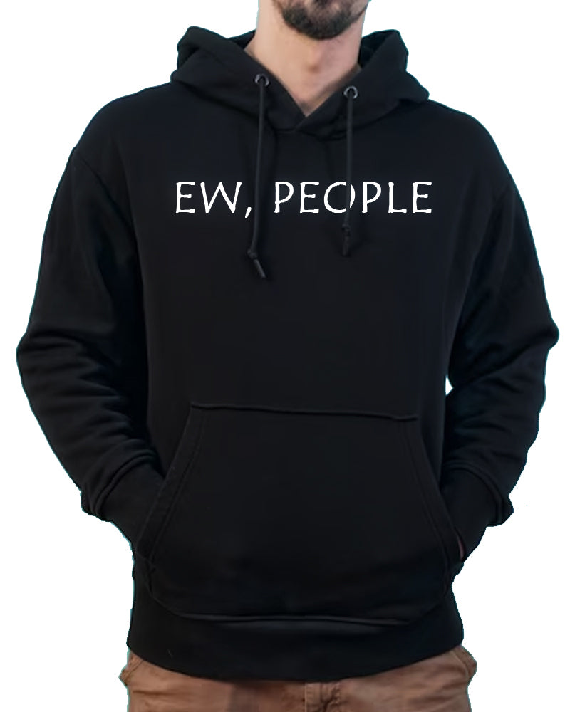 Ew People - Unisex Black Hoodie