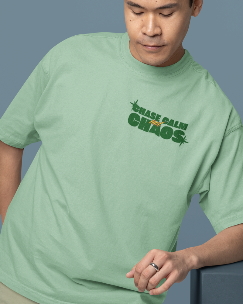 Chase Calm not Chaos unleash your energy  - Unisex premium t-shirt