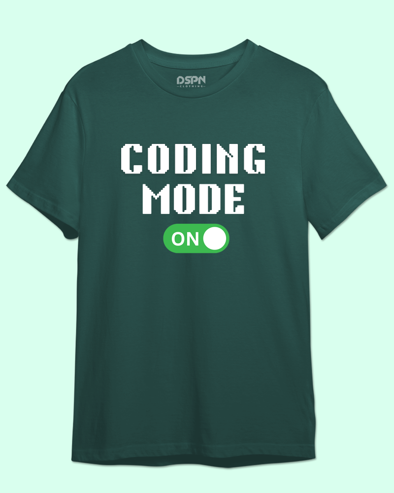 Coding Mode On - Programmer Premium Unisex T-shirt – www.dspn.in