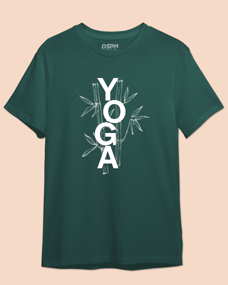 yoga & Tree - Unisex Premium 100% Cotton T-Shirt