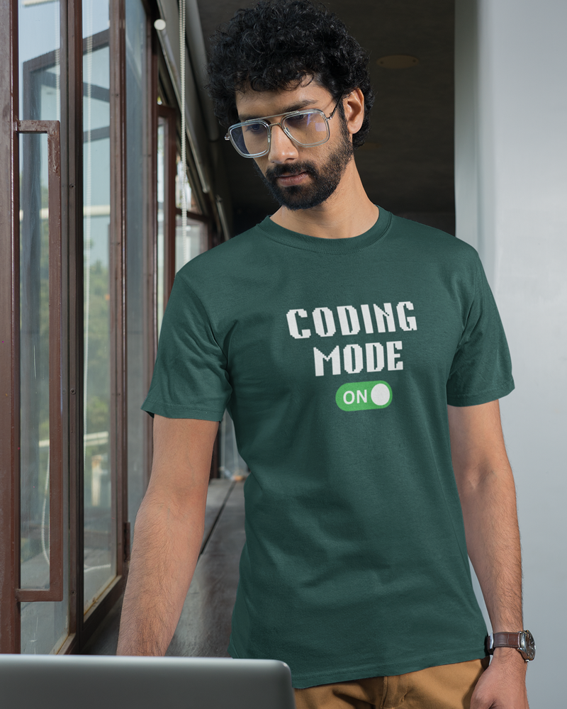 Coding Mode On - Programmer Premium Unisex T-shirt