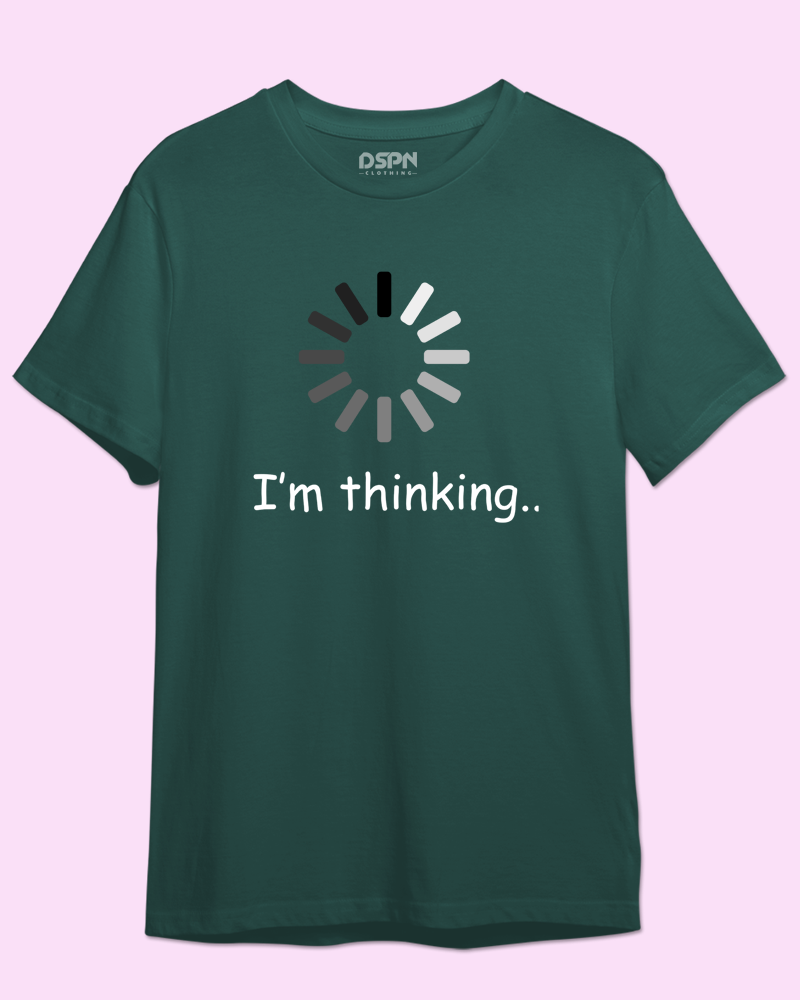 I'm Thinking - Unisex Premium 100% Cotton Programmer T-Shirt