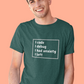 I debug I had anxiety I left - Unisex Premium T-Shirt