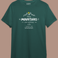 The Mountains are calling i must go - Unisex 100% Premium cotton T-Shirt