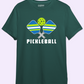 Pickleball - Premium 100% Cotton Round Neck Biker T- Shirt