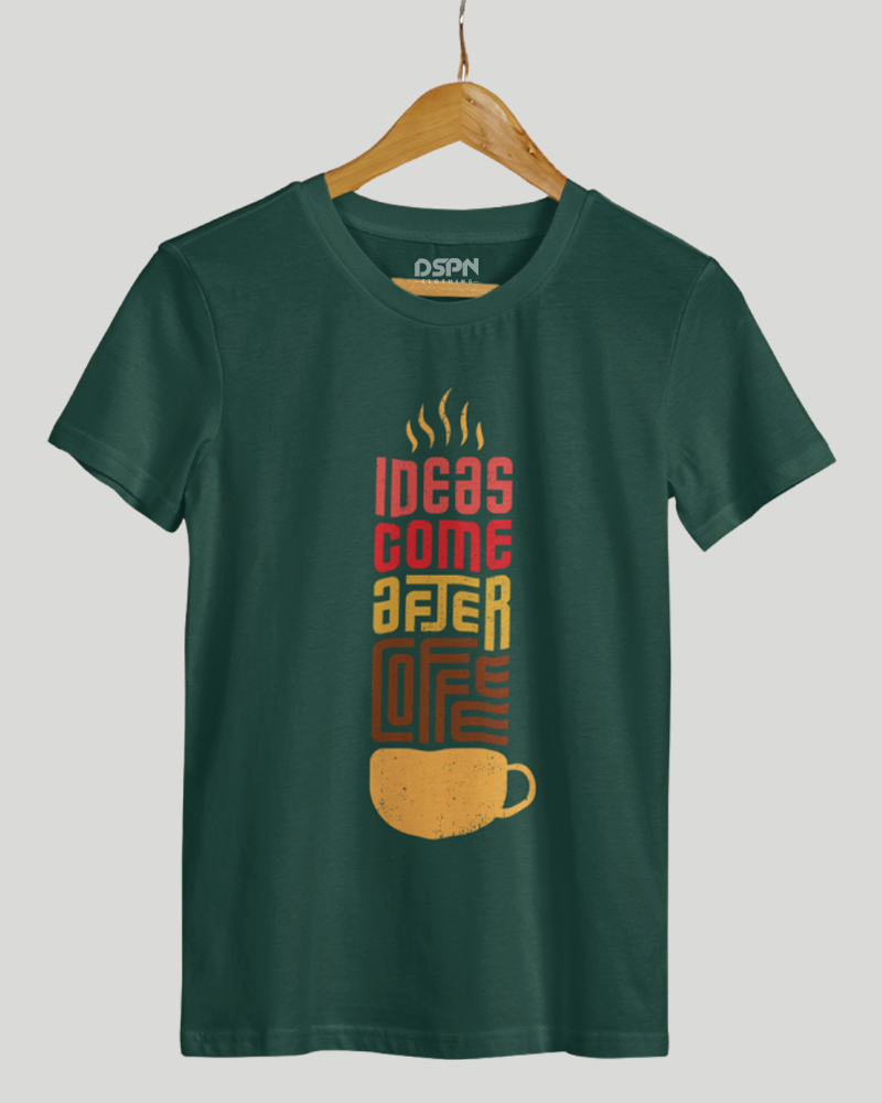 Ideas Come After Coffee Classic Fit T-Shirt