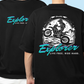 DSPN CLOTHING - Explorer Men's 100% cotton Half sleeves oversize baggy fit Biker T-Shirt