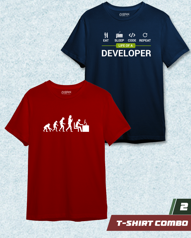 Programmer 2 piece combo 3 - A pack of 2 premium T-Shirts