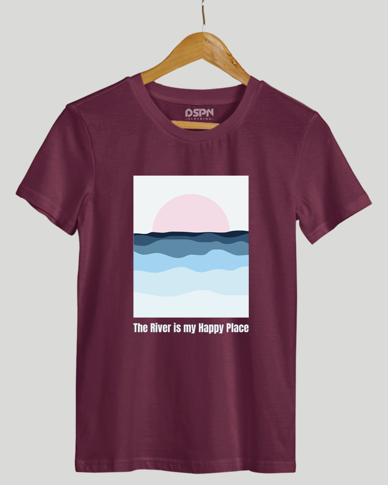 The River is my Happy Place Classic Fit T-Shirt