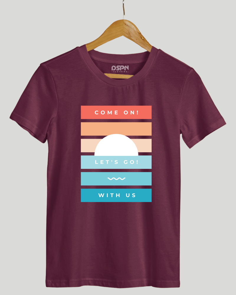 COME ON LET'S GO WITH US Classic Fit T-Shirt