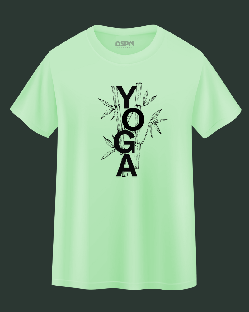 yoga & Tree - Unisex Premium 100% Cotton T-Shirt